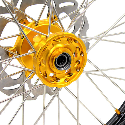 KKE 21/18 Endueo Dirt Spoked Wheels For SUZUKI DRZ400 DRZ400E DRZ400S