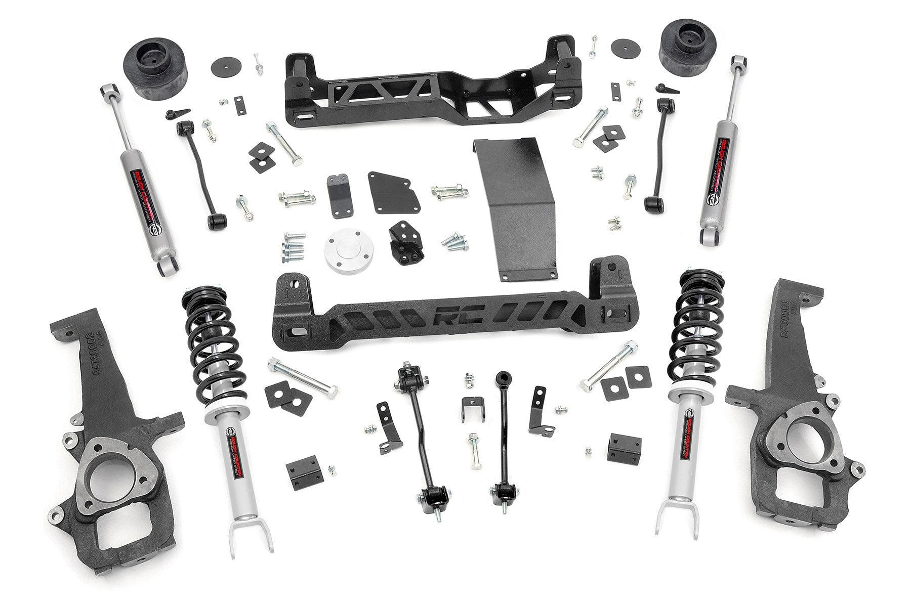 4 Inch Lift Kit | N3 Struts | Ram 1500 4WD (2012-2018 & Classic) | 33332