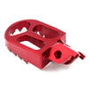 KKE CNC Aluminum Footpegs for HONDA/KAWASAKI Red/Blue/Green/Black/Silver