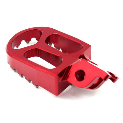 KKE CNC Aluminum Footpegs for HONDA/KAWASAKI Red/Blue/Green/Black/Silver