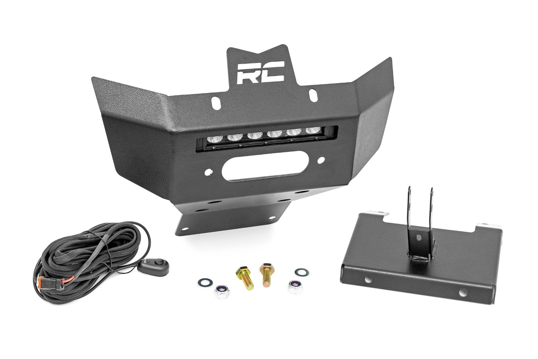 Winch Bumper | Black Series LED | 6" Light | Slime Line | Can-Am Renegade 1000/Renegade 500  | 97072