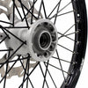 KKE 21 & 19 Casting MX Wheels for YAMAHA YZ250F 2001-2021 YZ450F 2003 Silver