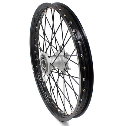 KKE 21 & 19 Casting MX Wheels for YAMAHA YZ250F 2001-2021 YZ450F 2003 Silver