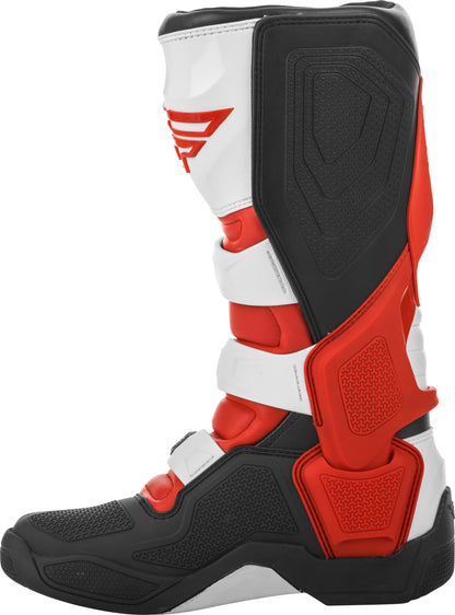 FLY RACING Fr5 Boots Red/Black/White Sz 08 - Ultimate Performance & Comfort