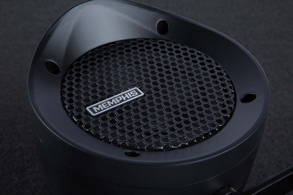 Memphis Audio | 2 Bar Mount Speaker Kit w/ Bluetooth Black