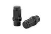 M12 x 1.5 Lug Nut Set of 24 | Black | Closed End | Extended Thread | 121524BLET