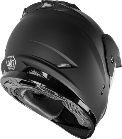 Gm 11 Dual Sport Helmet Matte Black  2x