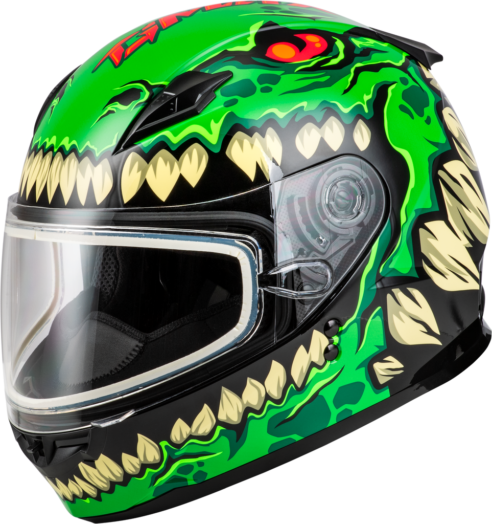 Youth Gm 49y Drax Snow Helmet Green Ym