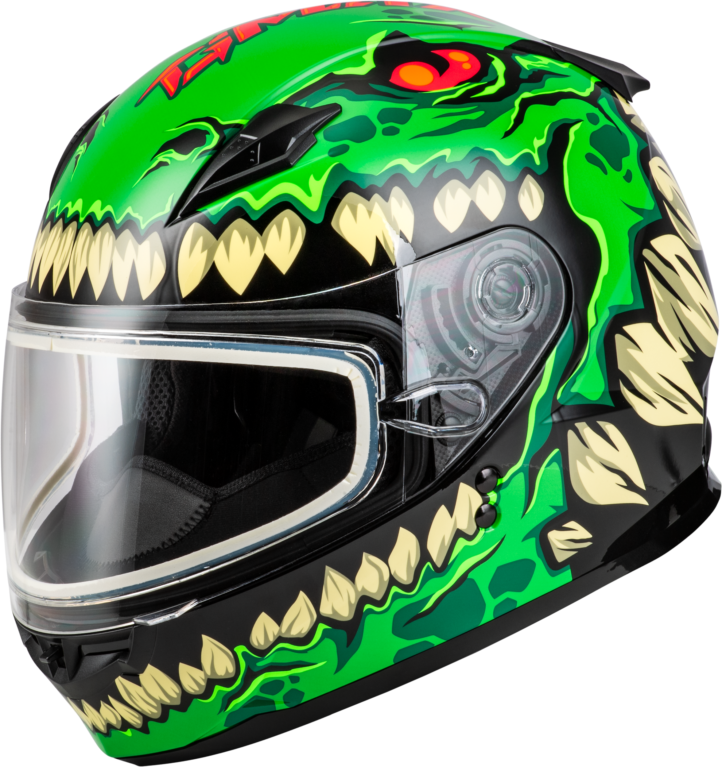 Youth Gm 49y Drax Snow Helmet Green Ys