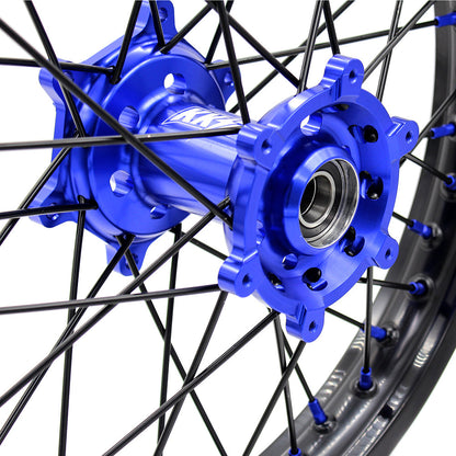 KKE 1.6*21 & 2.15*18 Enduro Spoked Wheels Set For SUZUKI DRZ400SM 2005-2024