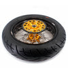 KKE 3.5/4.25*17inch Supermoto Wheels CST Tires For SUZUKI DRZ400 DRZ400E DRZ400S