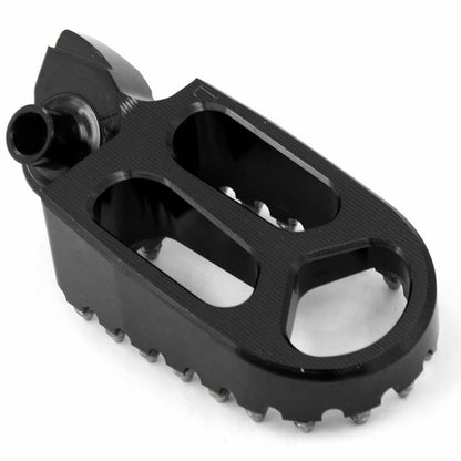 KKE BILLET CNC FOOTPEGS FOR YAMAHA YZ85 YZ125 YZ250 YZ426F YZ450F WR250F WR450F BLUE BLACK SILVER OPTIONAL