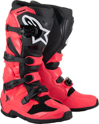 Alpinestars Tech 7 Boots Diva Pink/Black 10 - Exceptional Off-Road Performance