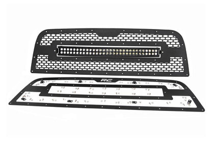 Mesh Grille | 30" Dual Row LED | Black | Ram 2500/3500 2WD/4WD (2013-2018) | 70152