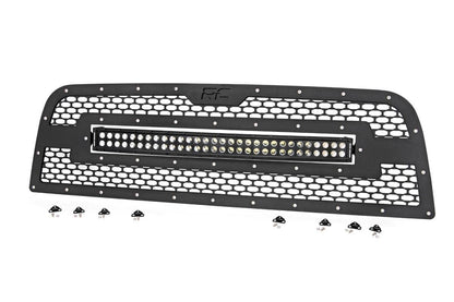 Mesh Grille | 30" Dual Row LED | Black | Ram 2500/3500 2WD/4WD (2013-2018) | 70152