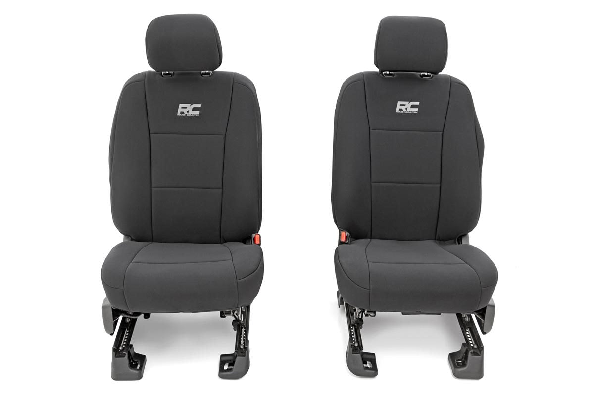 Seat Covers | FR Bucket and RR Bench | Ford F-150/Lightning/F-250/F-350 (15-25) | 91018