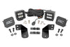 LED Light | RR Cage Mount | 2" Black Spot Pair | Polaris Ranger 1000/Ranger XP 900/1000 | 93143