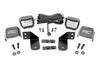 LED Light | RR Cage Mount | 2" Chrome Pair | Wide Angle | Polaris Ranger 1000/Ranger XP 900/1000 | 93144