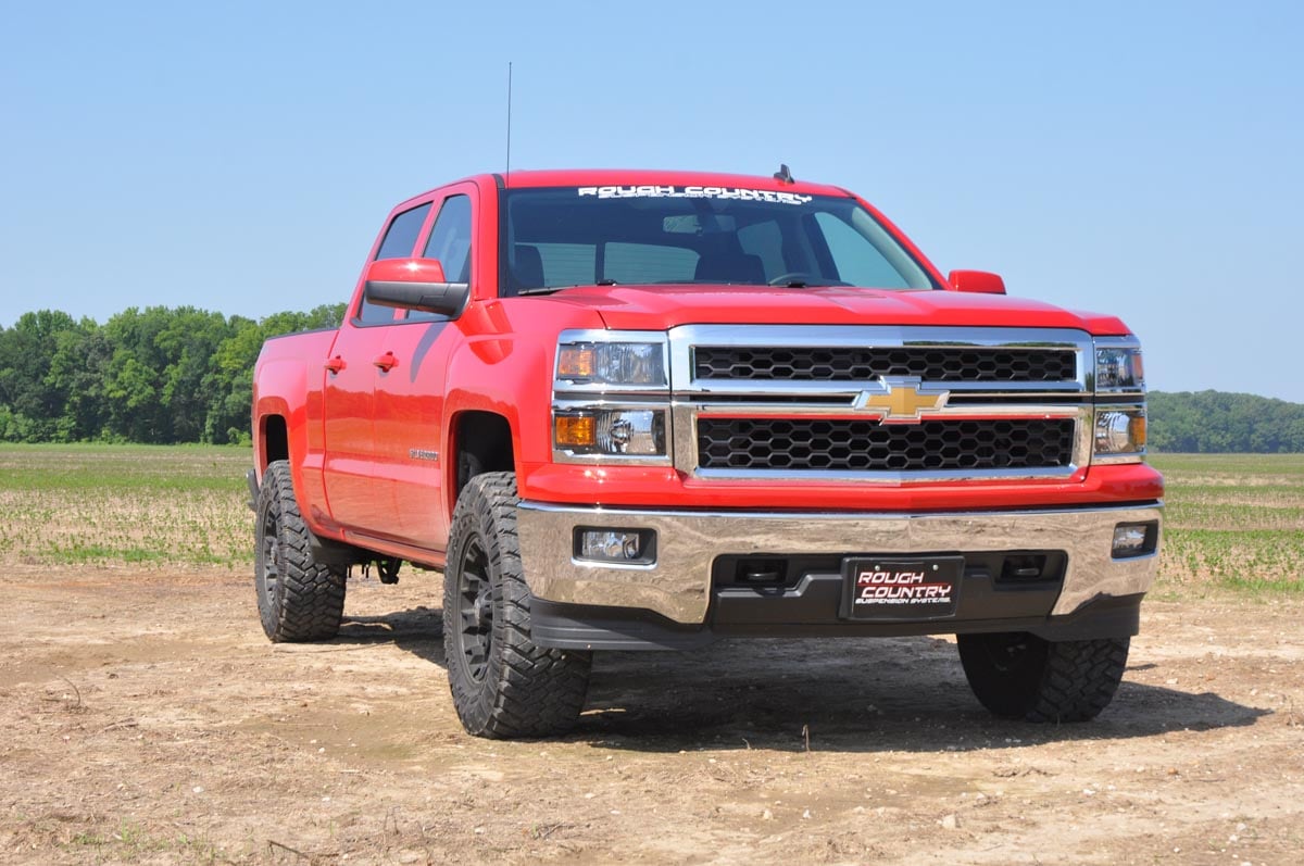2.5 Inch Leveling Kit | Stamped Steel | Chevy/GMC Sierra 1500 (16-18)/Silverado 1500 (07-18)  | 1312