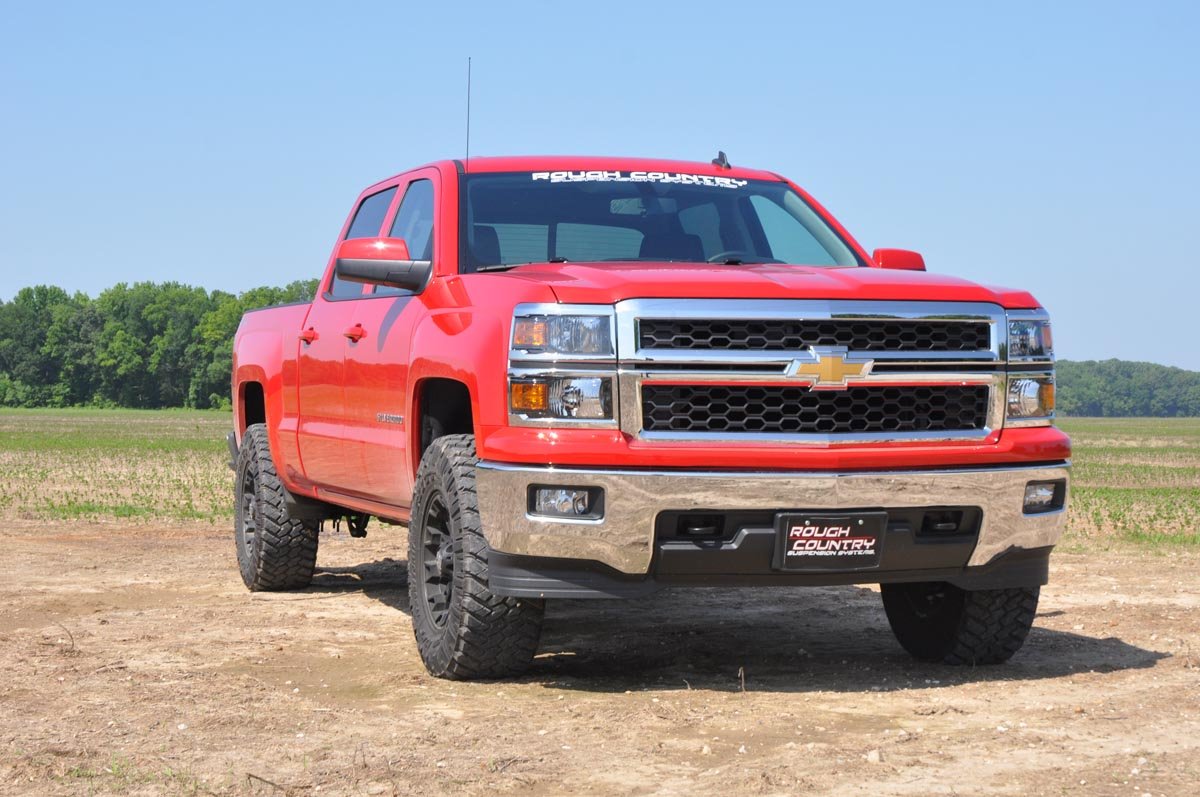 N3 Leveling Struts | 2 Inch | Loaded Strut | Chevy/GMC 1500 Truck & SUV (07-14) | 501029