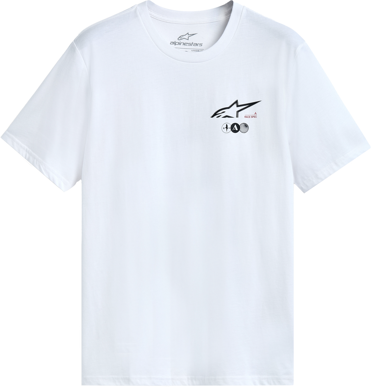 Asym Ss Csf Tee White Xl
