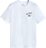 Asym Ss Csf Tee White Md