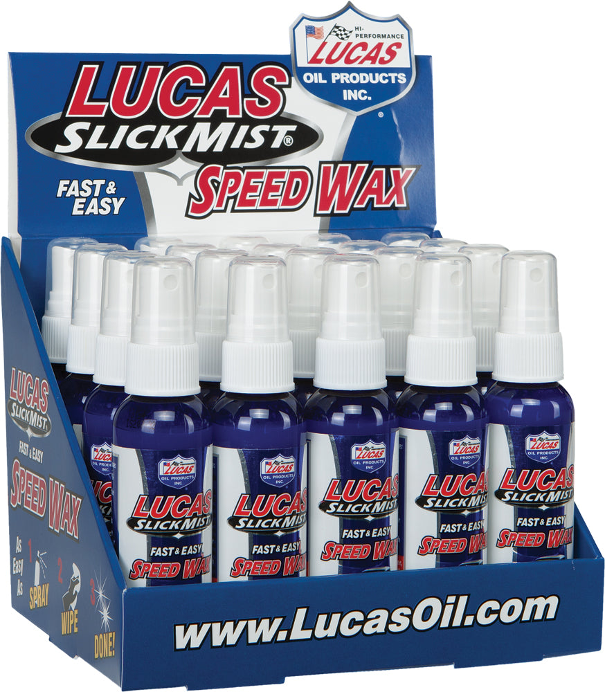 Slick Mist Speed Wax 2oz 20/Pk W/Counter Display