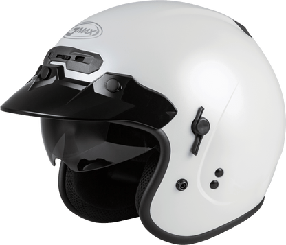 Gm 32 Open Face Helmet Pearl White 3x