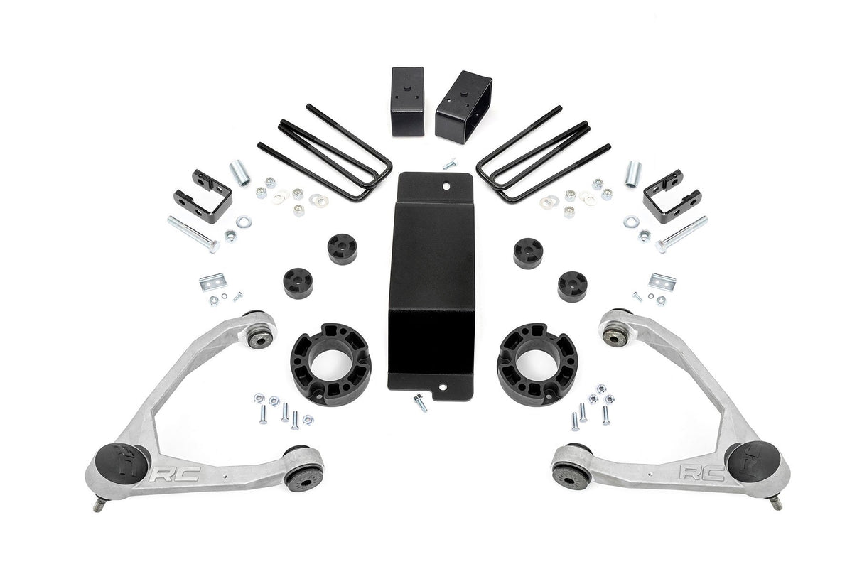 3.5 Inch Lift Kit | Mag-ride | Alu/Cast Steel | GMC Sierra 1500 Denali (14-16) | 18901