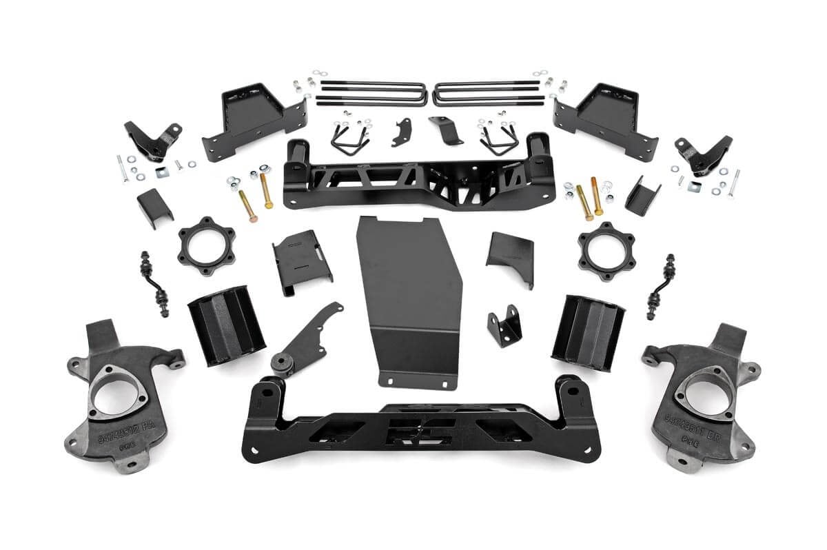 6 Inch Lift Kit | Magneride | Alum/Stamp Steel | GMC Sierra 1500 Denali (14-18) | 18201