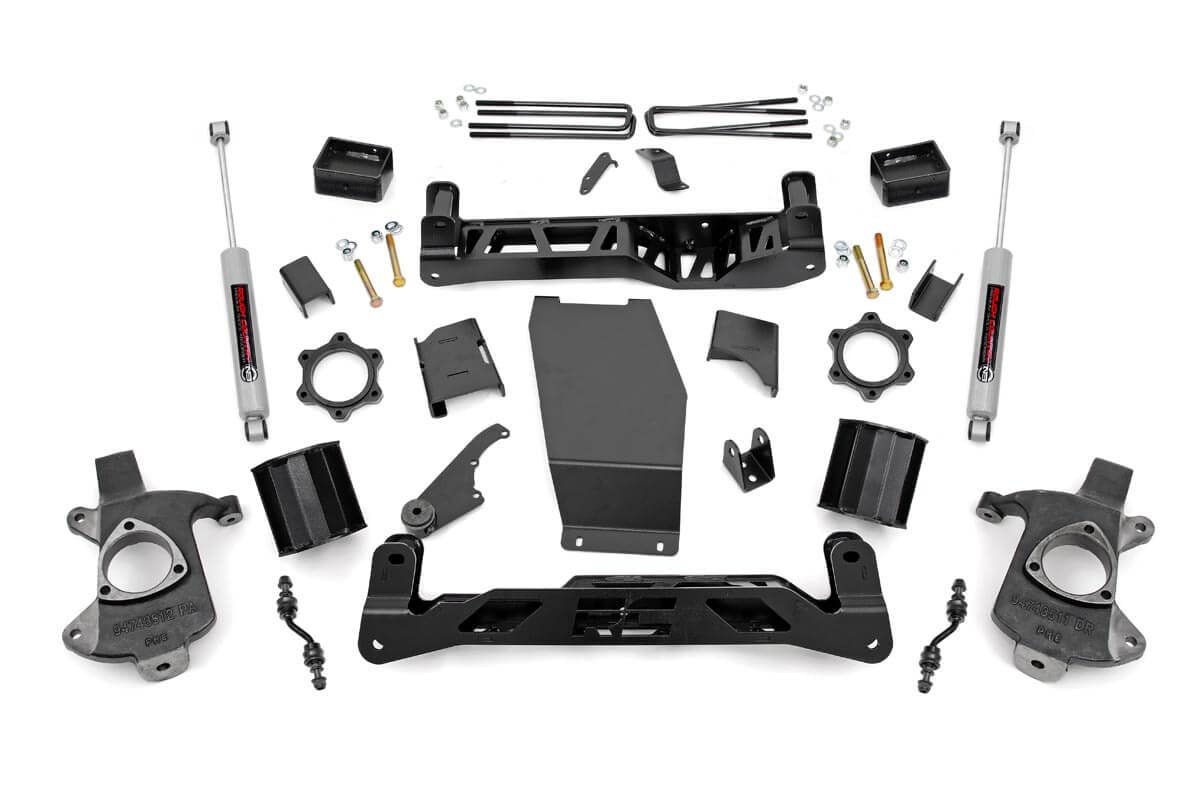 5 Inch Lift Kit | Alum/Stamp Steel | Chevy/GMC 1500 (14-18 & Classic) | 22431