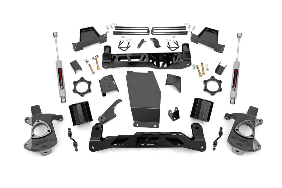 6 Inch Lift Kit | Alum/Stamp Steel | Chevy/GMC 1500 (14-18 & Classic) | 22731