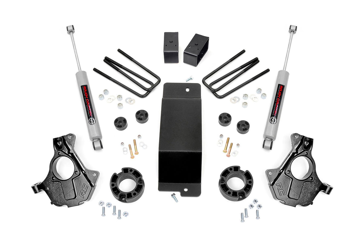 3.5 Inch Lift Kit | Alum/Stamp Steel LCA | Chevy/GMC 1500 (14-18 & Classic) | 12130