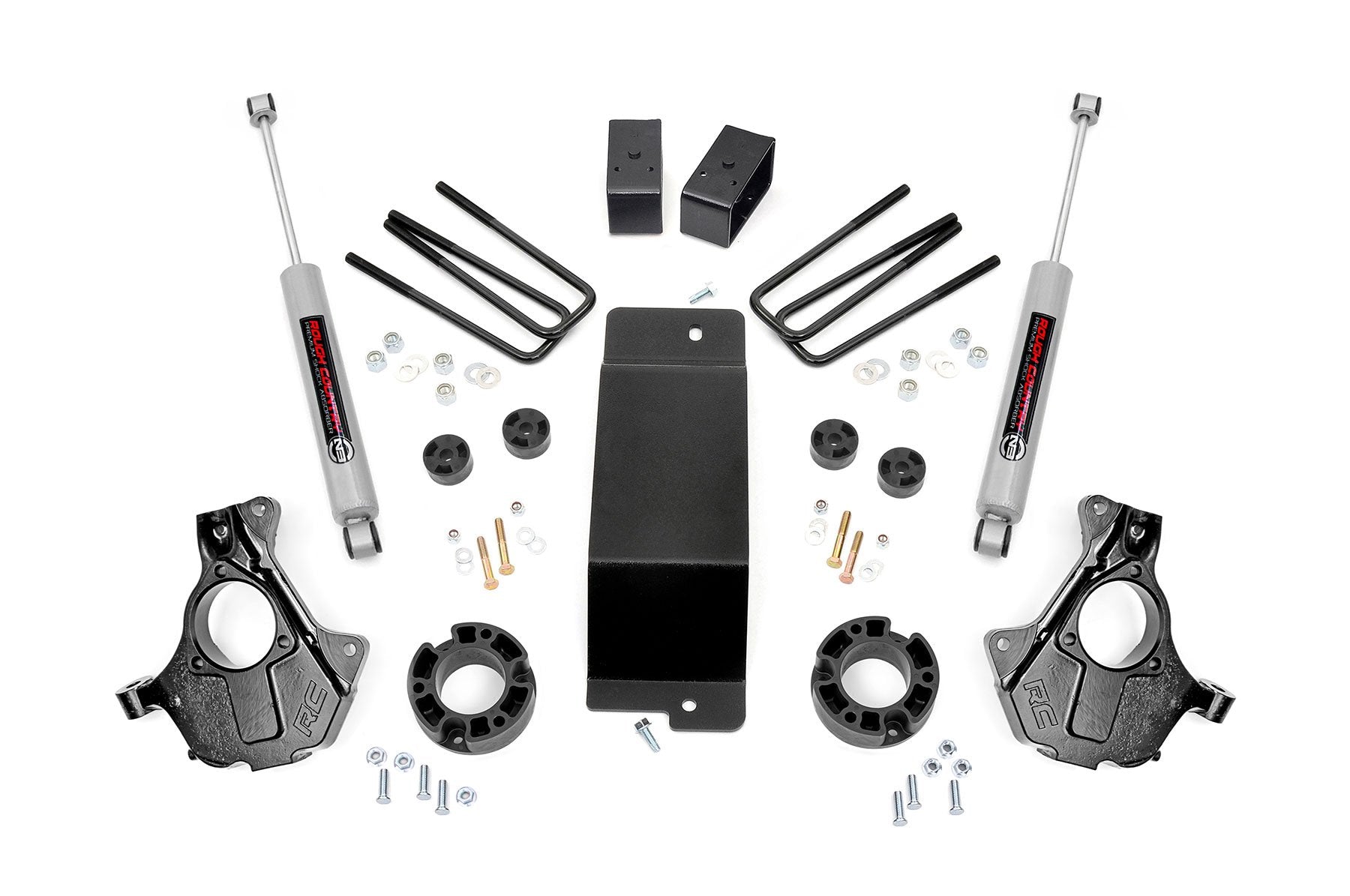 3.5 Inch Lift Kit | Alum/Stamp Steel LCA | Chevy/GMC 1500 (14-18 & Classic) | 12130