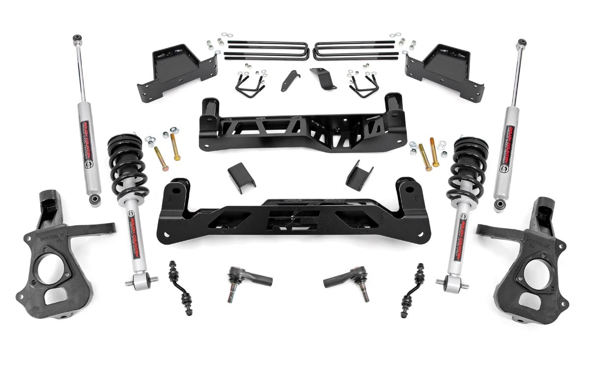 7 Inch Lift Kit | Alu/Stamp Steel | N3 Strut | Chevy/GMC 1500 (14-18 & Classic) | 18734