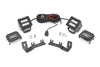 LED Ditch Light Kit | 2in Black Pair | Flood | Chevy/GMC 1500 (14-18 & Classic) | 71053