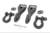 Tow Hook Brackets | D-Ring Combo | Chevy Silverado 1500 2WD/4WD (2014-2018 & Classic) | RS170