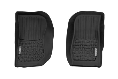 Rough Country | Floor Mats | FR | 2 Door | Jeep Wrangler JK 4WD (2014-2018) | FF-6141_A