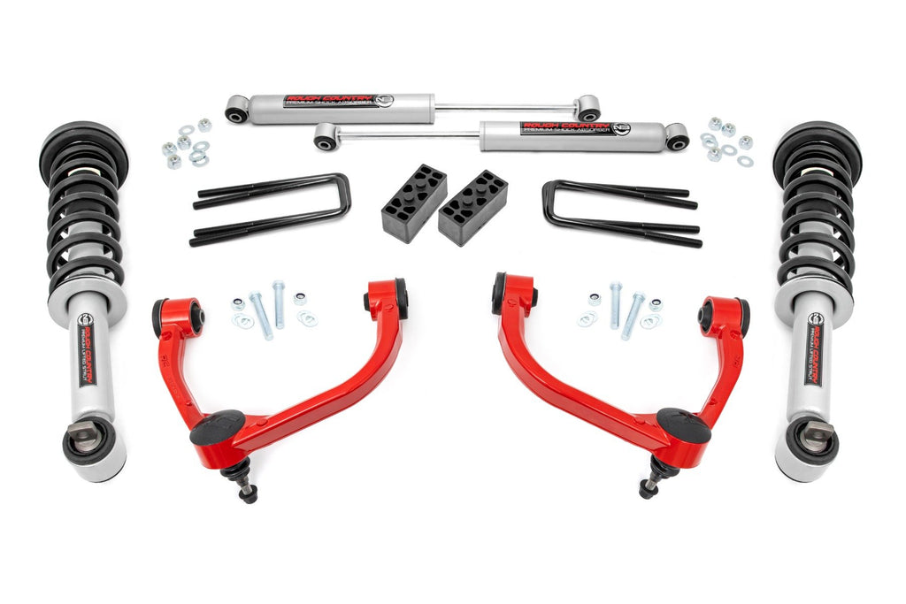 3 Inch Lift Kit | N3 Struts | Ford F-150 4WD (2014-2020) | 54531RED