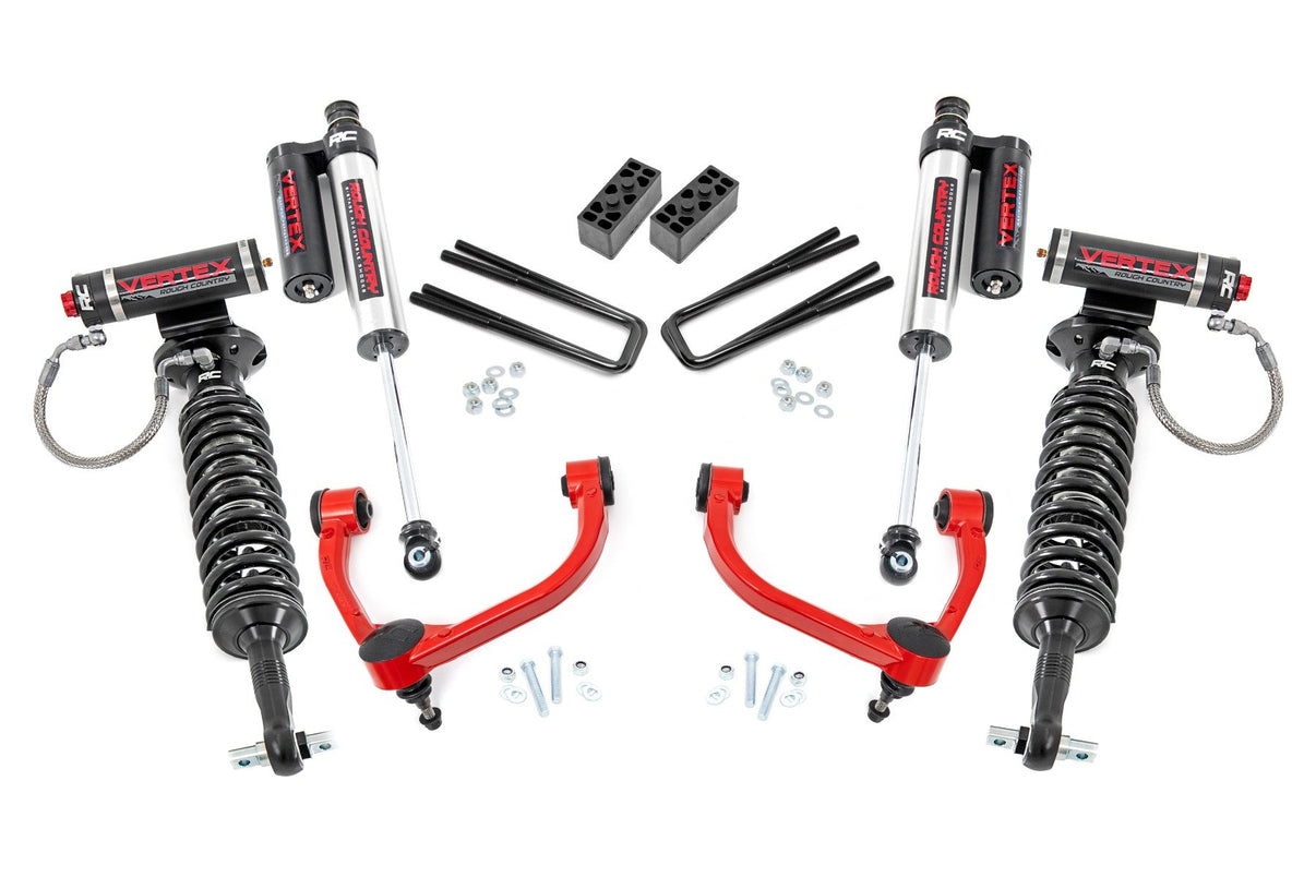 3 Inch Lift Kit | Vertex | Ford F-150 4WD (2014-2020) | 54550RED