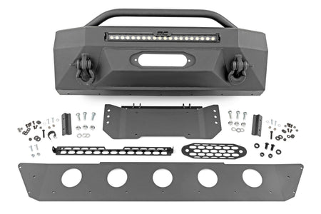 Front Bumper | Hybrid | 20" Blk LED | Amber | Toyota 4Runner 2WD/4WD (14-24) | 10746