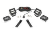 LED Light Kit | Ditch Mount | 2" Black Pair | Flood | Jeep Cherokee KL (14-21) | 70079