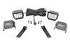 LED Light Kit | Ditch Mount |  3" OSRAM | Wide | Jeep Cherokee KL (14-21) | 70082