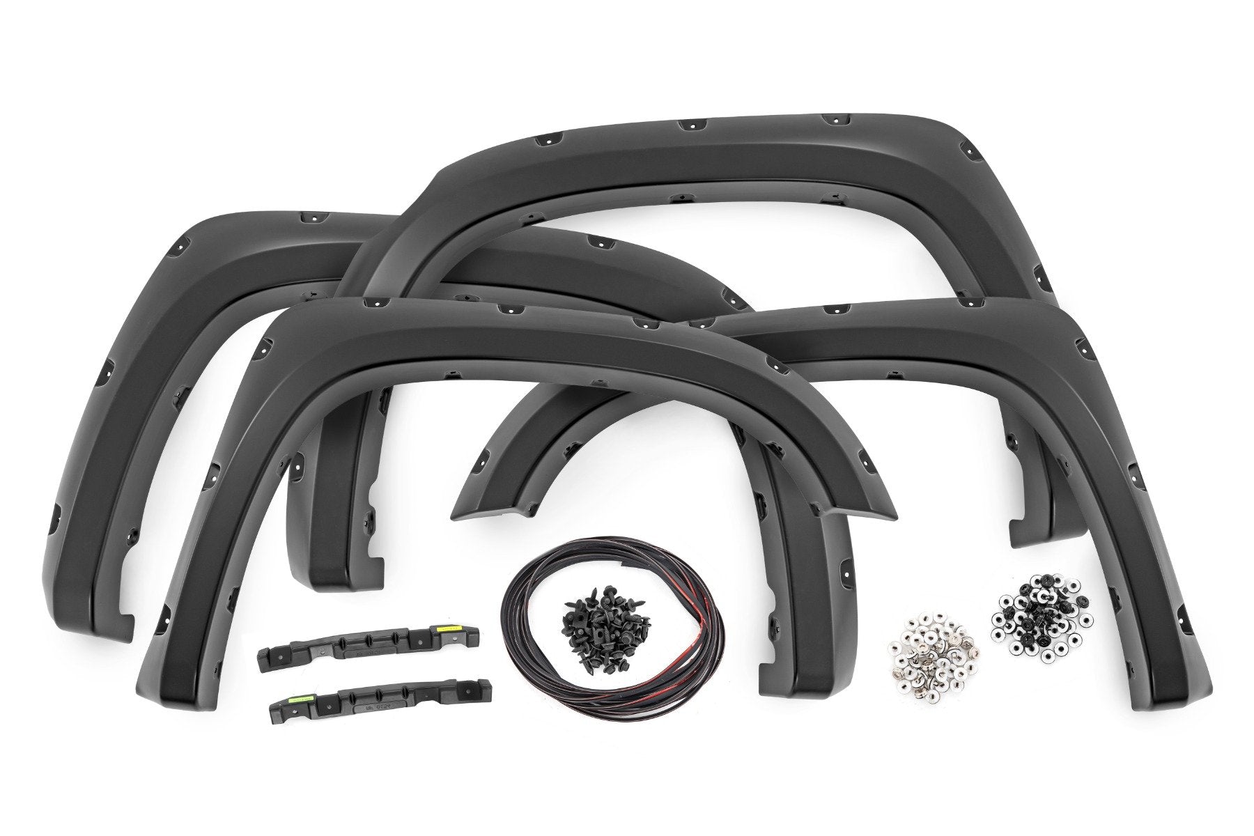 Pocket Fender Flares | 4X0 Inferno | Toyota Tundra 2WD/4WD (2014-2021) | F-T11411A-4X0