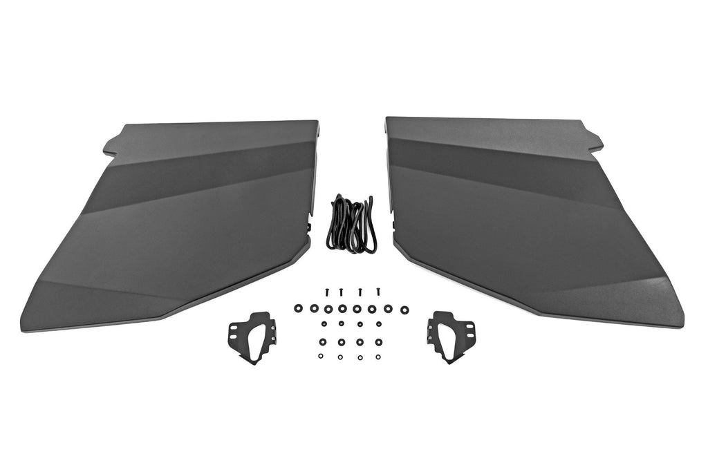 Aluminum Lower Half Doors | Rear | Polaris RZR XP 4 1000/RZR XP 4 Turbo S  | 93121