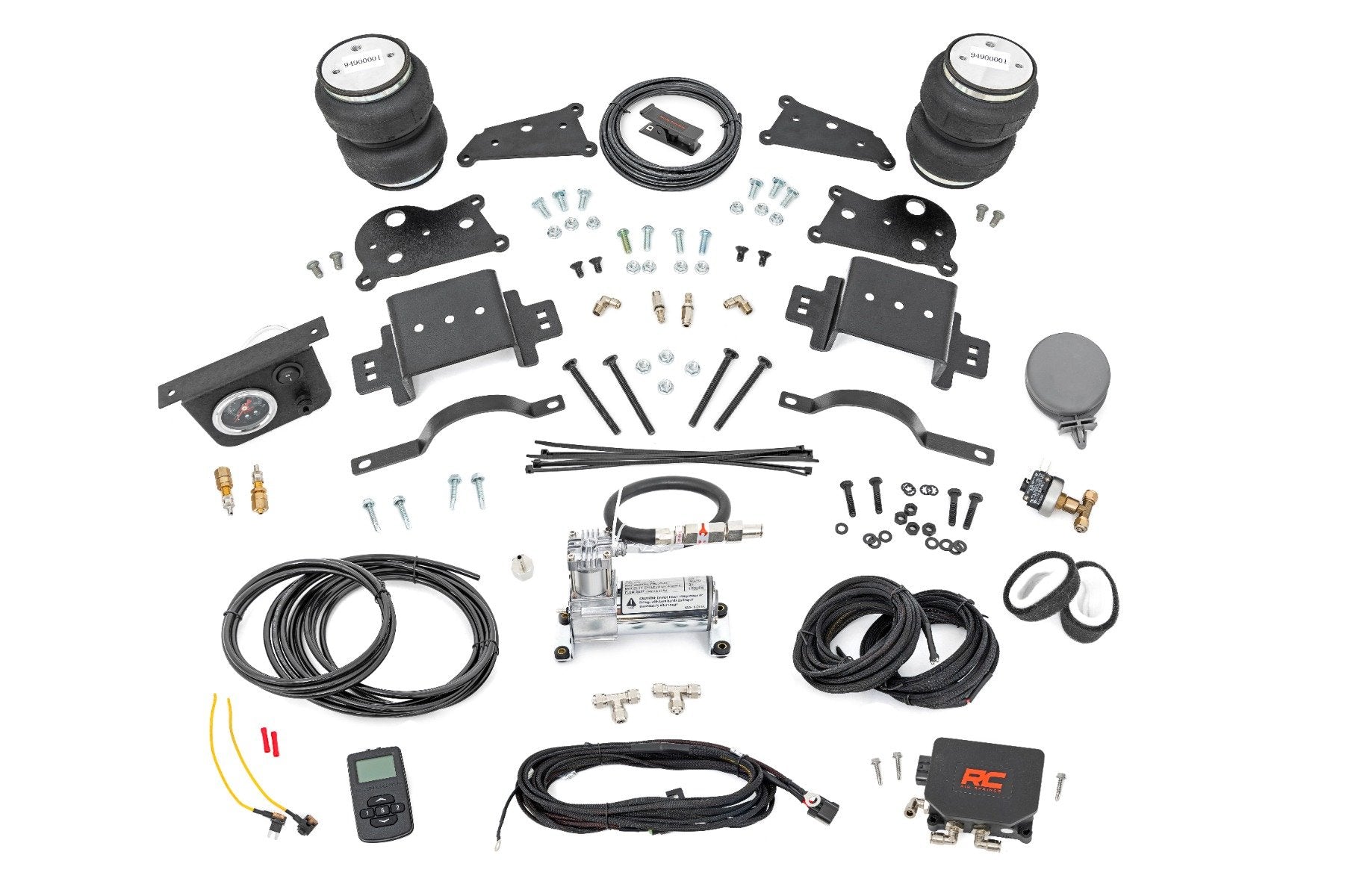 Air Spring Kit w/compressor | Wireless Controller | Ram 2500 2WD (2014-2024) | 10037WC