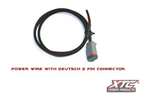 XTC Power Products DT-CABLE-14-3 - 3' 14 Ga. Power Wire to 2 Pin Deutsch Connector