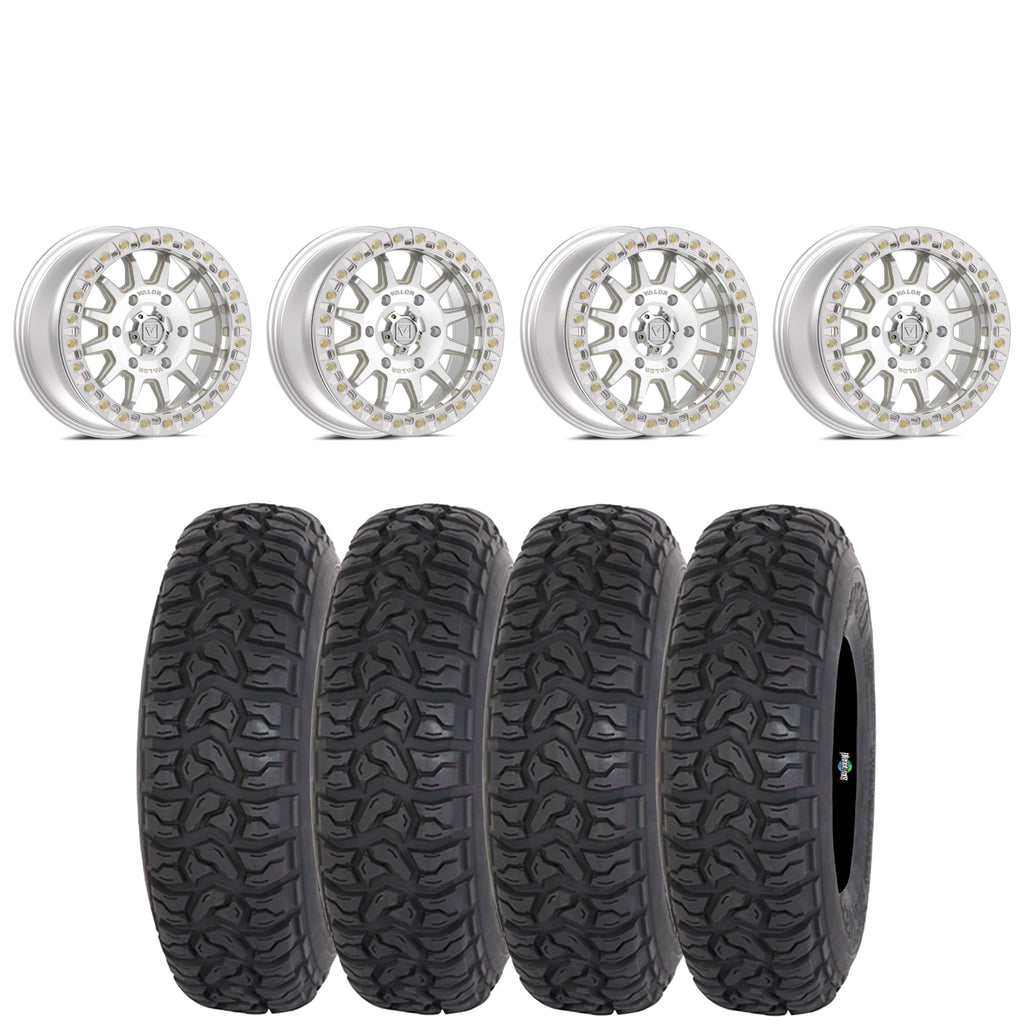 Valor Offroad V09 RAW MACHINED beadlock on Highlifter Chicane LT