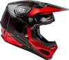 Youth Formula S Carbon Legacy Helmet Red Carbon/Black Yl