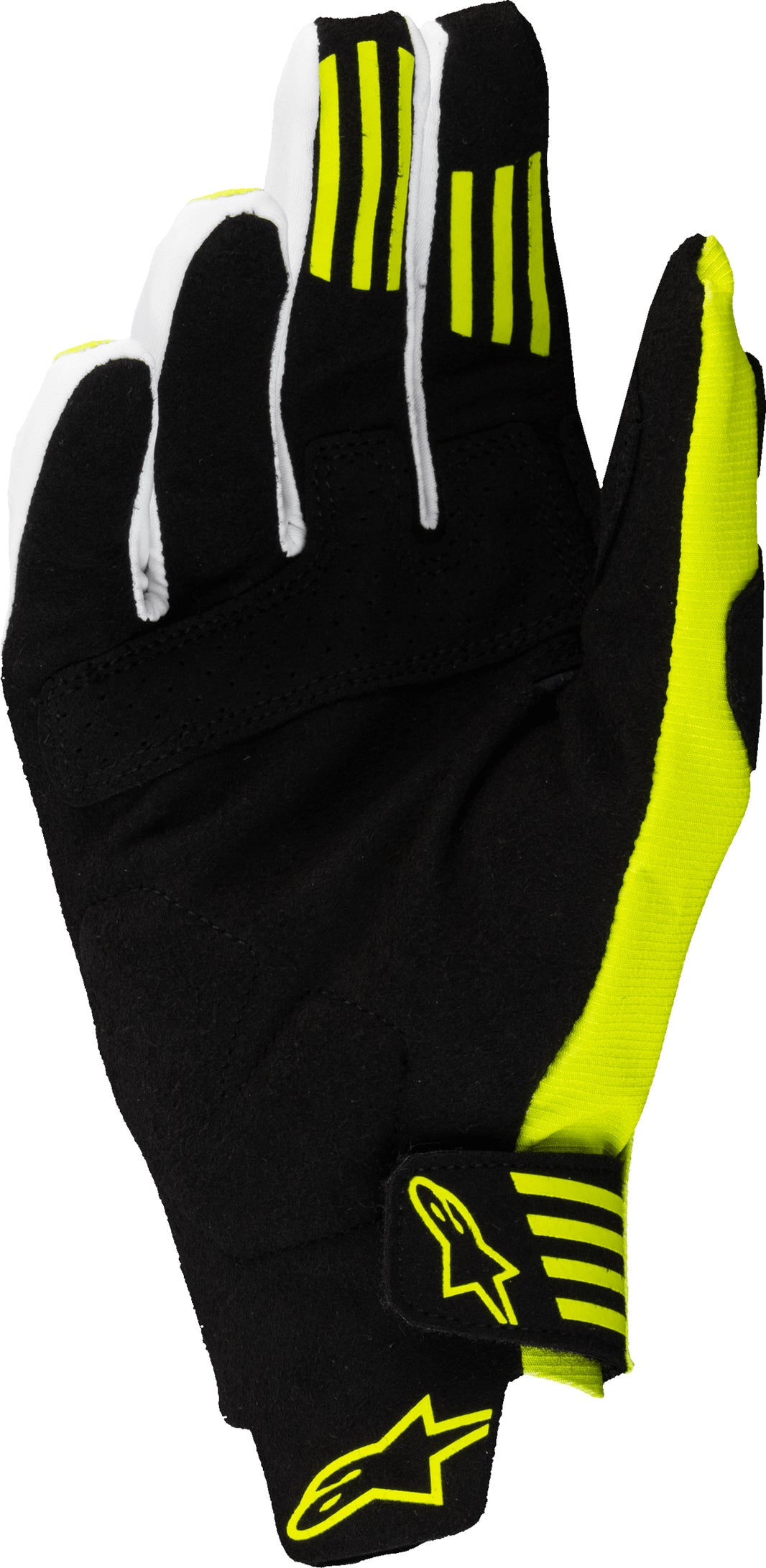 Techstar Gloves Black/Yellow Fluo Sm